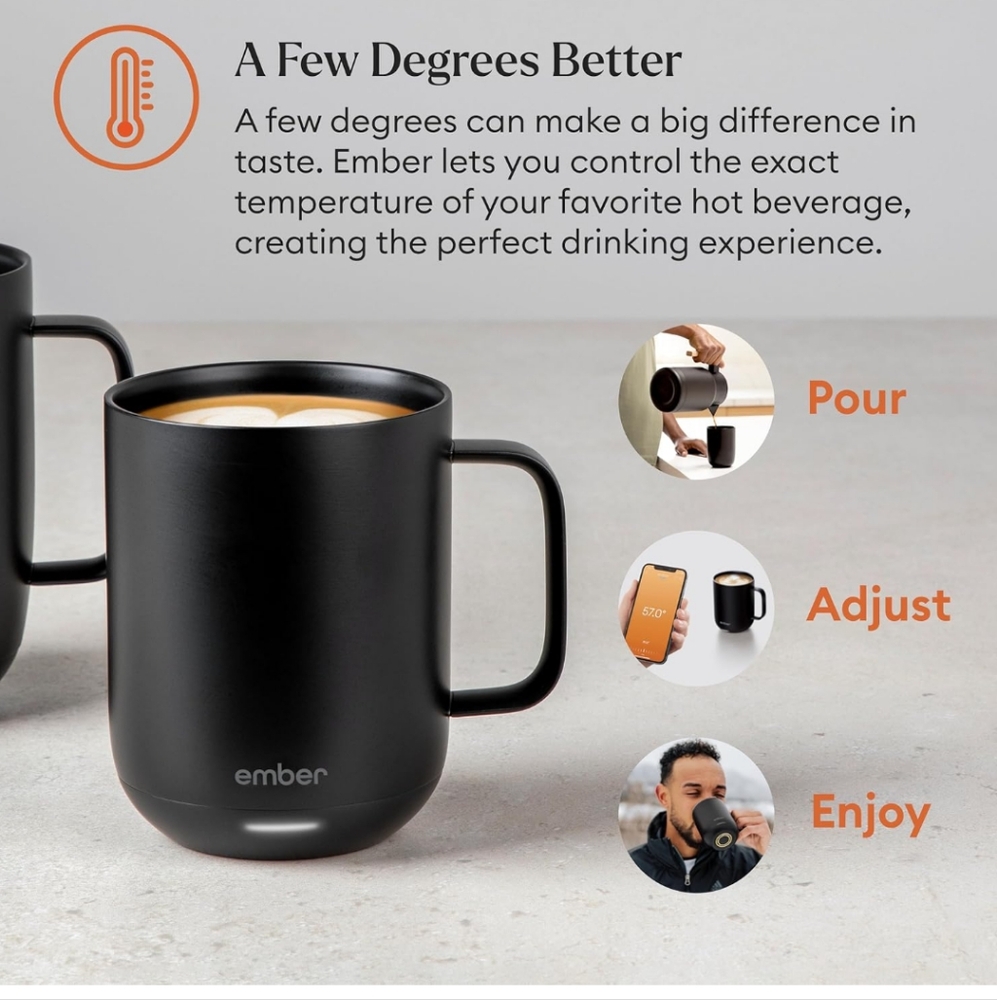 Ember 14 oz temperature controlled Smart Mug 2